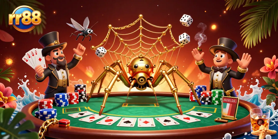 Catch winning opportunities at rr88 with a dynamic 3D casino scene showcasing thrilling gameplay.